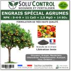 Engrais Spécial Agrumes- SoluControl - Formulation haute qualité Organo-Minerale