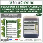 Traitement biologique contre les nids de chenilles processionnaires du chêne, Solu