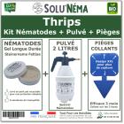 Kit Complet Thrips - Nématodes SF + Pulvérisateur + Pièges Bleus Collants XXL
