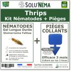 Kit Thrips - Nématodes et pièges collants XXL