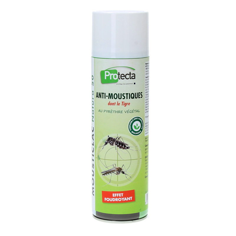 Aérosol anti-moustiques, Mousticlac Natura