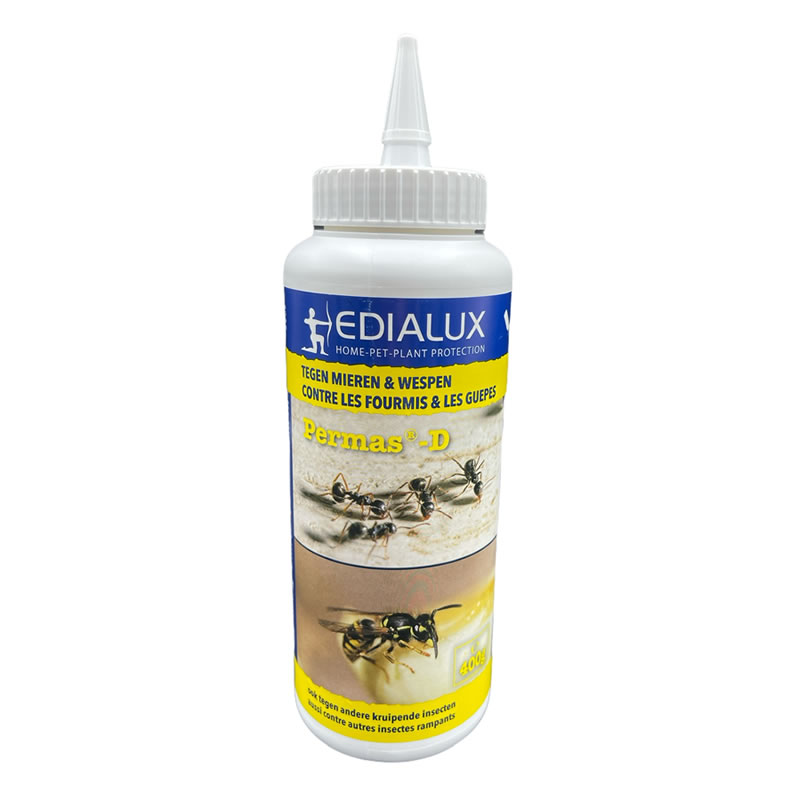 Permax D - Poudre Insecticide guêpes - frelons dont asiatique, fourmis,  fourmilières - flacon souffleur de 400 gr - - Tout Pour Les Nuisibles
