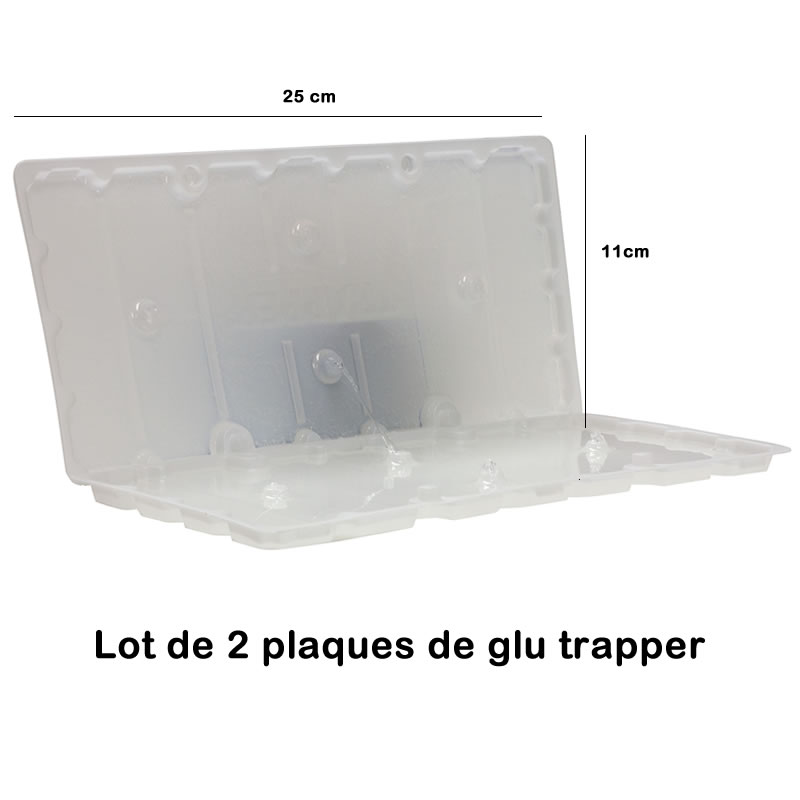 Piège plaque à glu pour capturer Rat et Souris, le Trapper Glue board