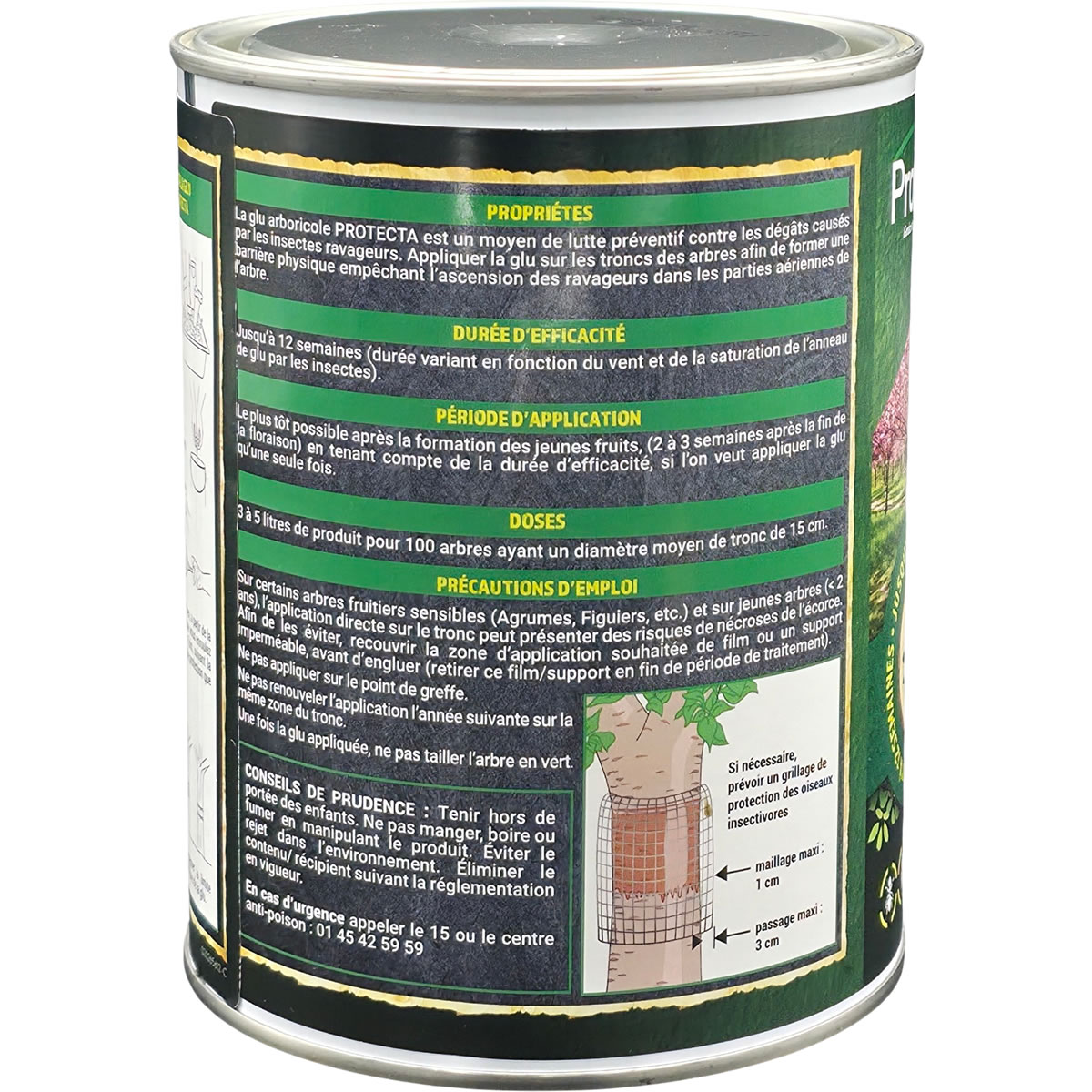 Glu arboricole pâteuse