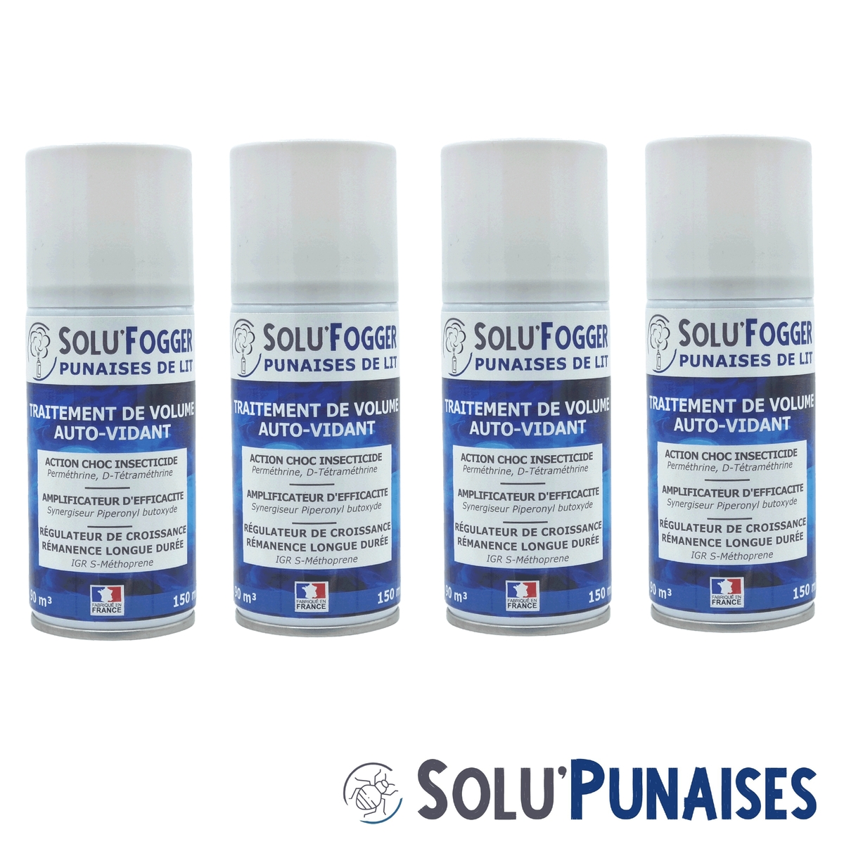 Insecticide fumigène spécial Punaises de lit - SOLU