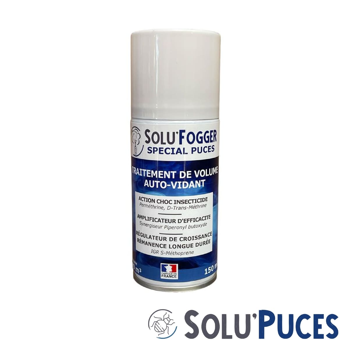 Kit Pro traitement insecticide et fumigène contre les puces
