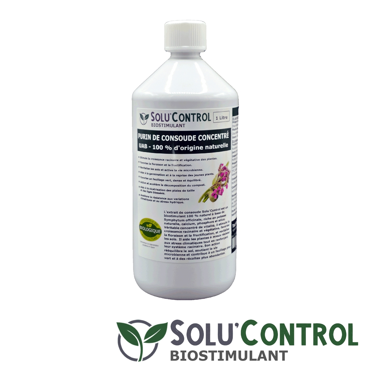 Purin de Consoude Solu’Control – Concentré UAB – Biostimulant Naturel