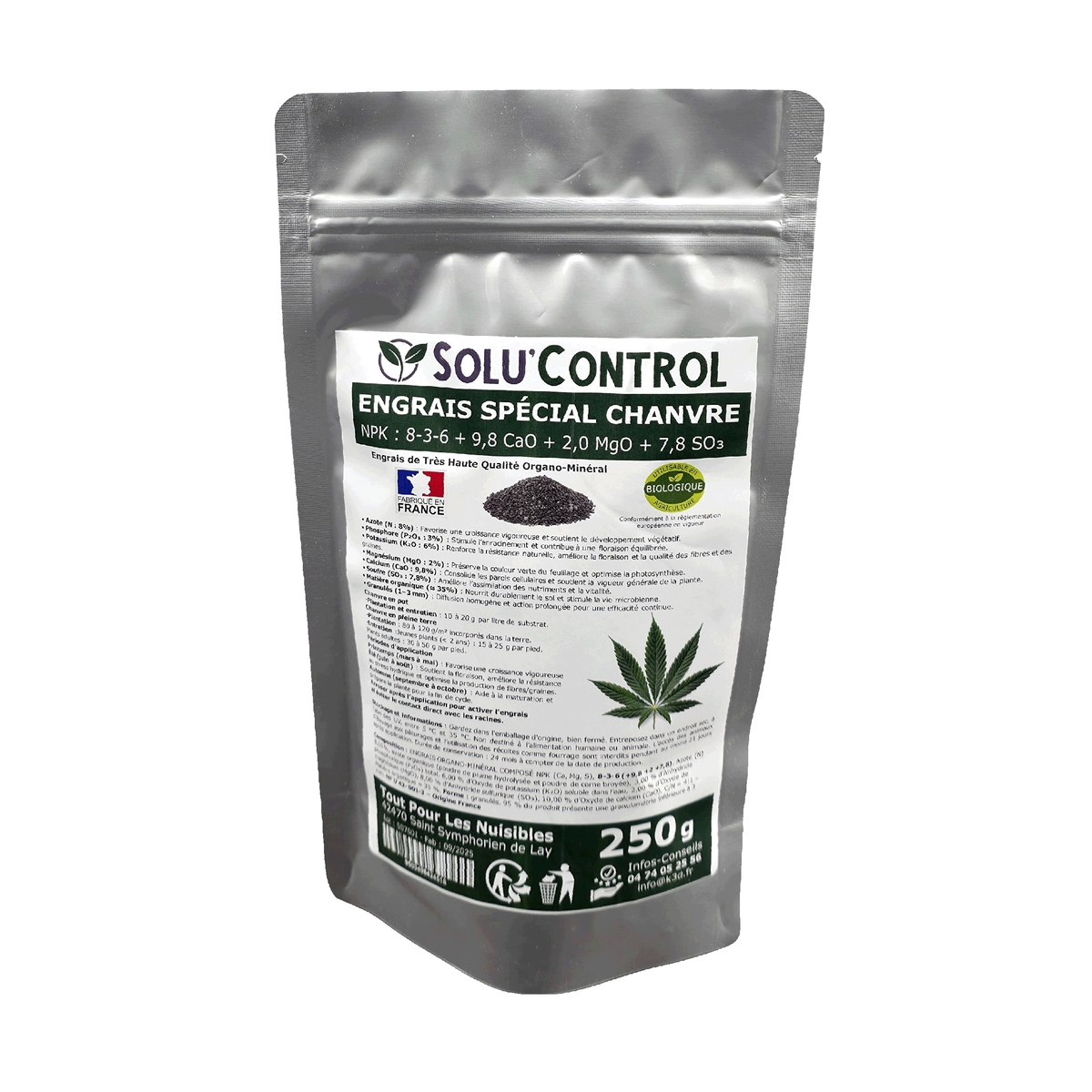 Engrais Spécial Chanvre, SoluControl