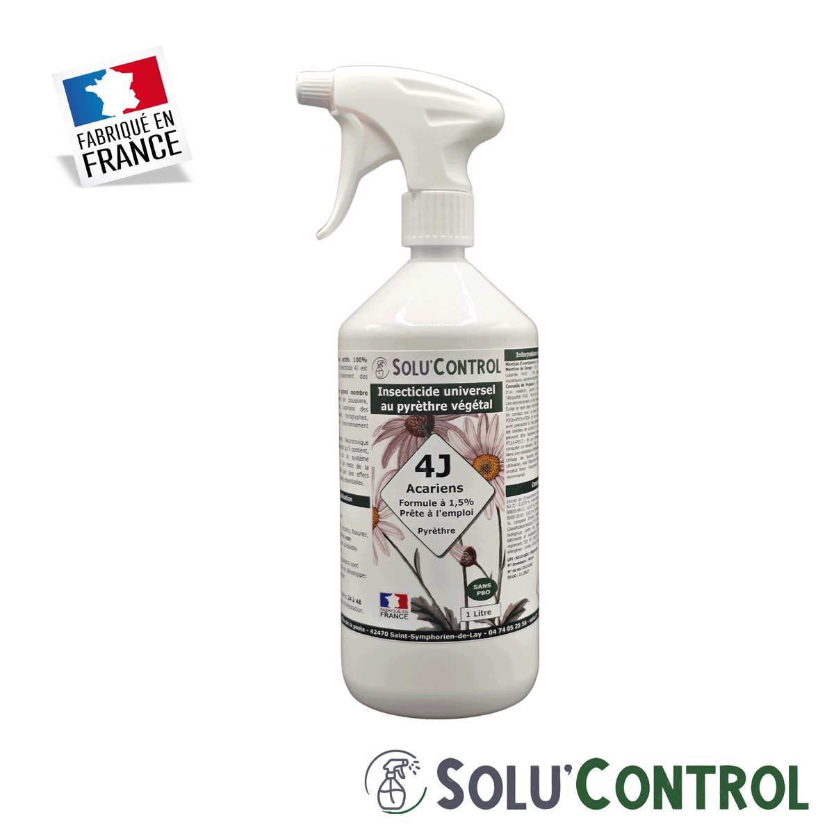 Insecticide Végétal 4J Prêt à l