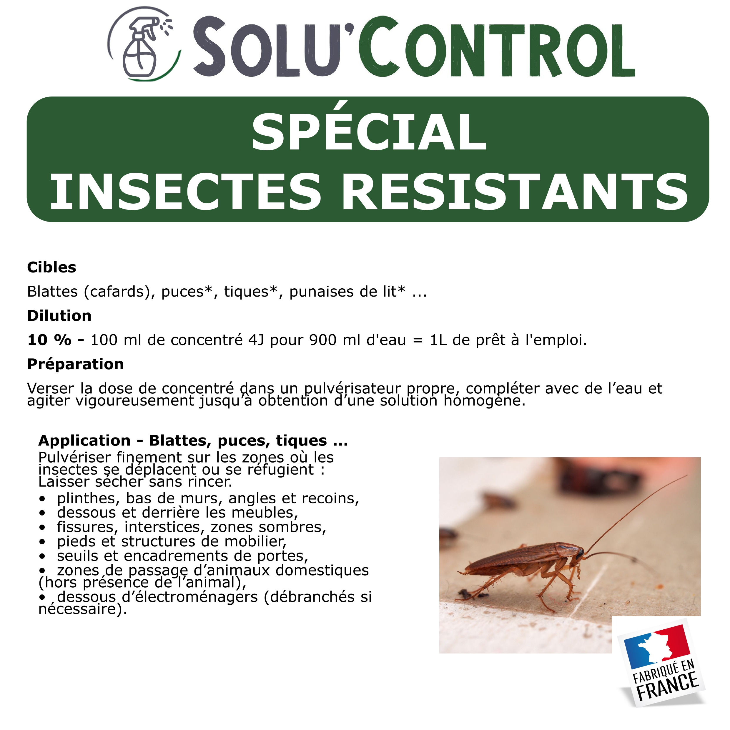 Insecticide Végétal 4J Prêt à l