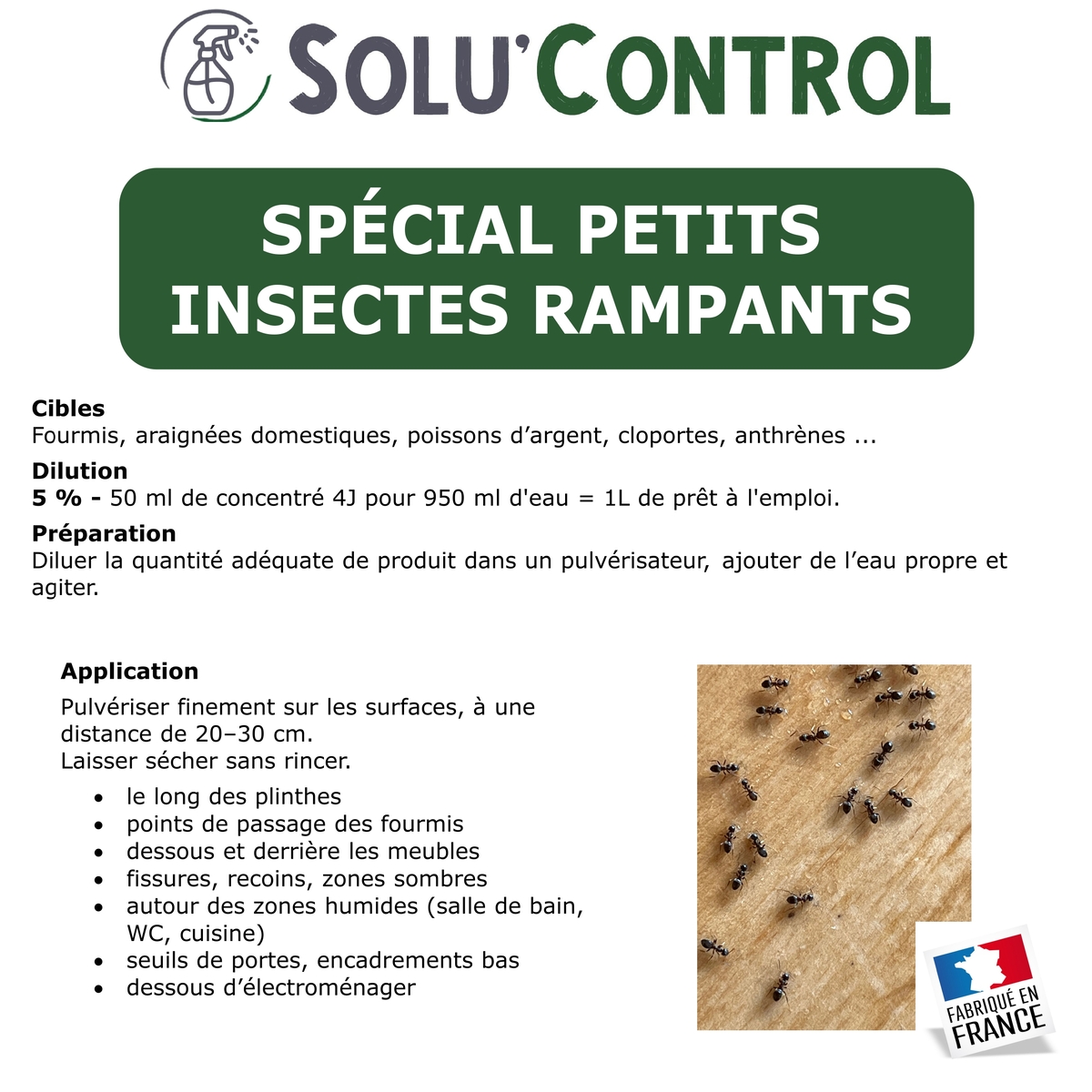 Insecticide Végétal 4J Prêt à l